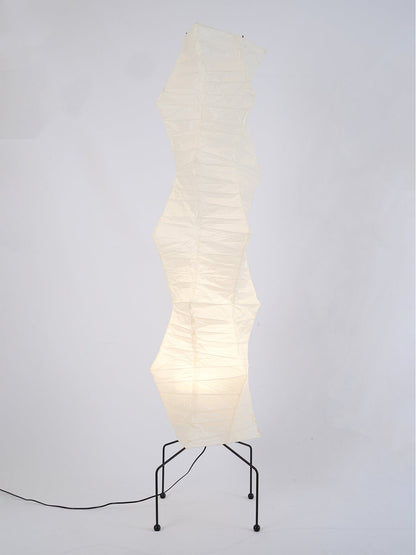 Vloerlamp van rijstpapier