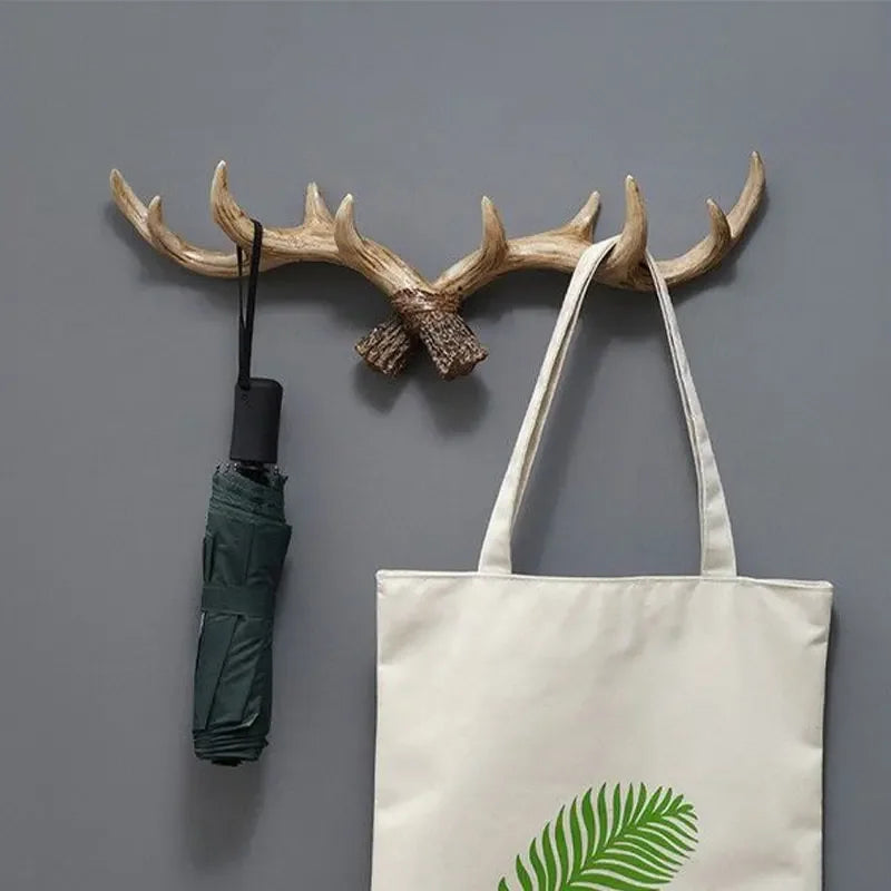 Hookler | Vintage Antler Kapstok - Retro Wandhaak voor Home Entree & Hal
