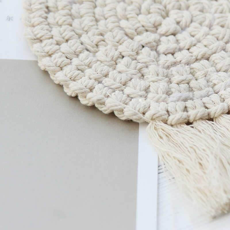 BohoWeave – Handgemaakte Macramé Onderzetters in Bohemian Stijl