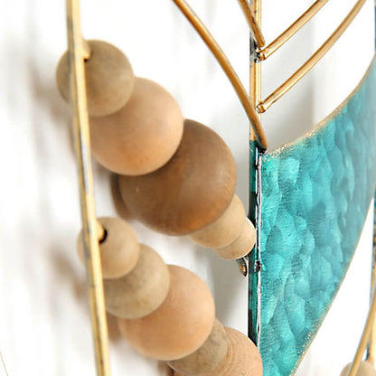 PlumeArt | Decoratieve ijzeren veer muurkunst - Elegante metalen ambachtelijke muurdecoratie