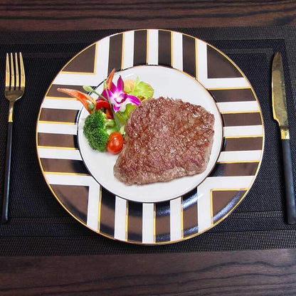 Mozart | Luxe 4-Delig Servies met Elegant Design – Porseleinen Dinerset