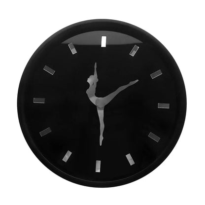 Balletique | Dansende Ballerina Wandklok - Modern Kunstzinnig Decor