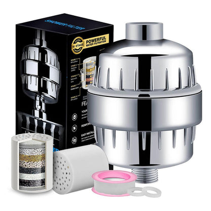 PureShower Douchfilter - Verwijdert Chloor en Onzuiverheden voor een Revitaliserende Douche-ervaring