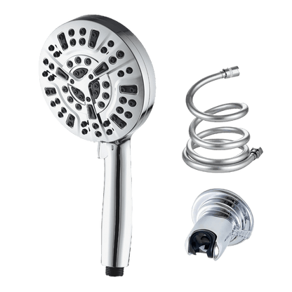 LuxeFlow Douchekop - Hogedrukstraal - Aanpasbare Instellingen voor Persoonlijke Ervaring