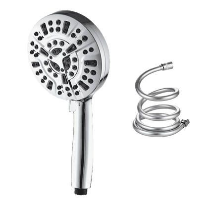 LuxeFlow Douchekop - Hogedrukstraal - Aanpasbare Instellingen voor Persoonlijke Ervaring