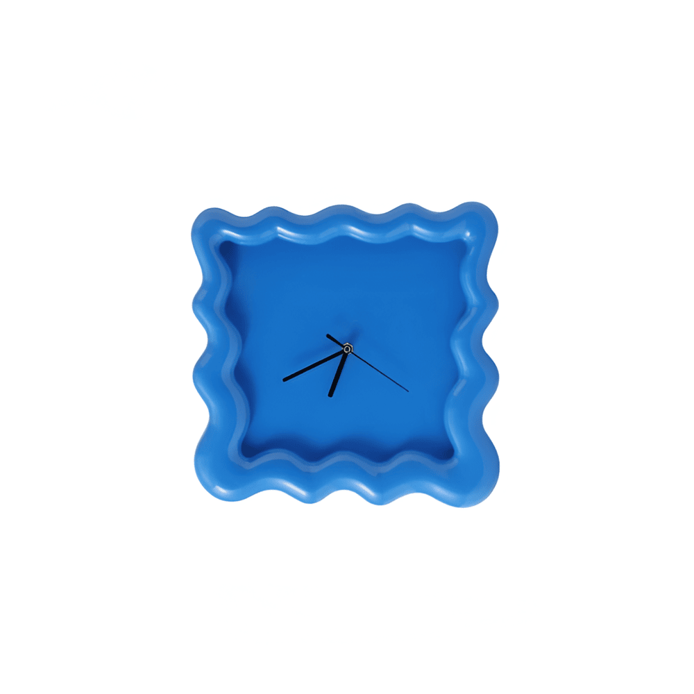 SweetHour | Biscuitvormige wandklok – Crème, uniek ontwerp, moderne decoratieve klok