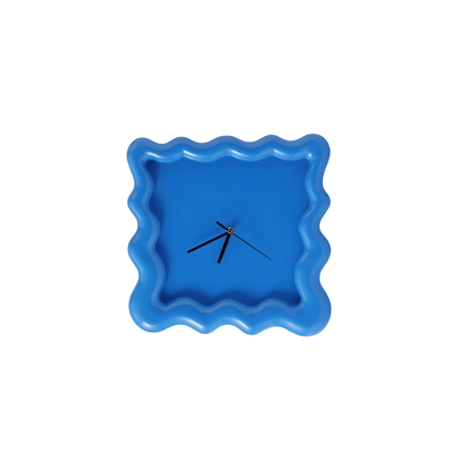 SweetHour | Biscuitvormige wandklok – Crème, uniek ontwerp, moderne decoratieve klok