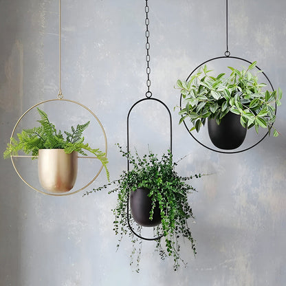Caelessa - Minimalistische Hangbloempot voor Moderne Interieurs