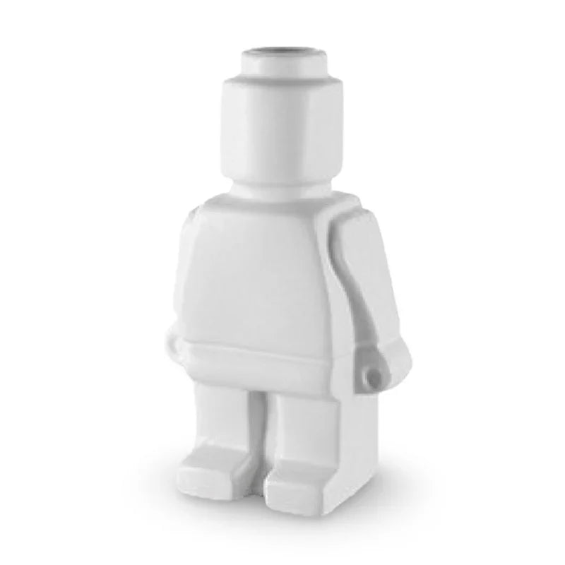 Larissa - Gemetselde Plantenpot in Robotdesign