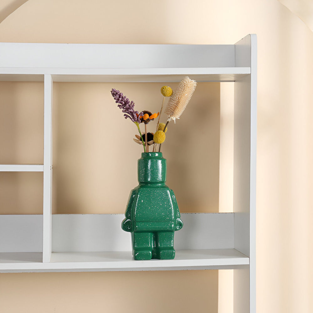 Larissa - Gemetselde Plantenpot in Robotdesign