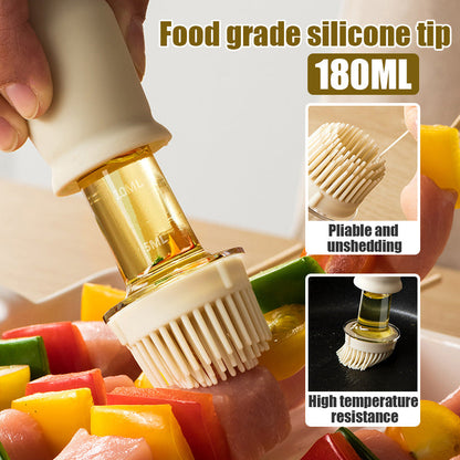 DrizzleBrush | Olie Spray Flesborstel - Olieverdeler voor Koken, Bakken, Grillen & Salade Dressing
