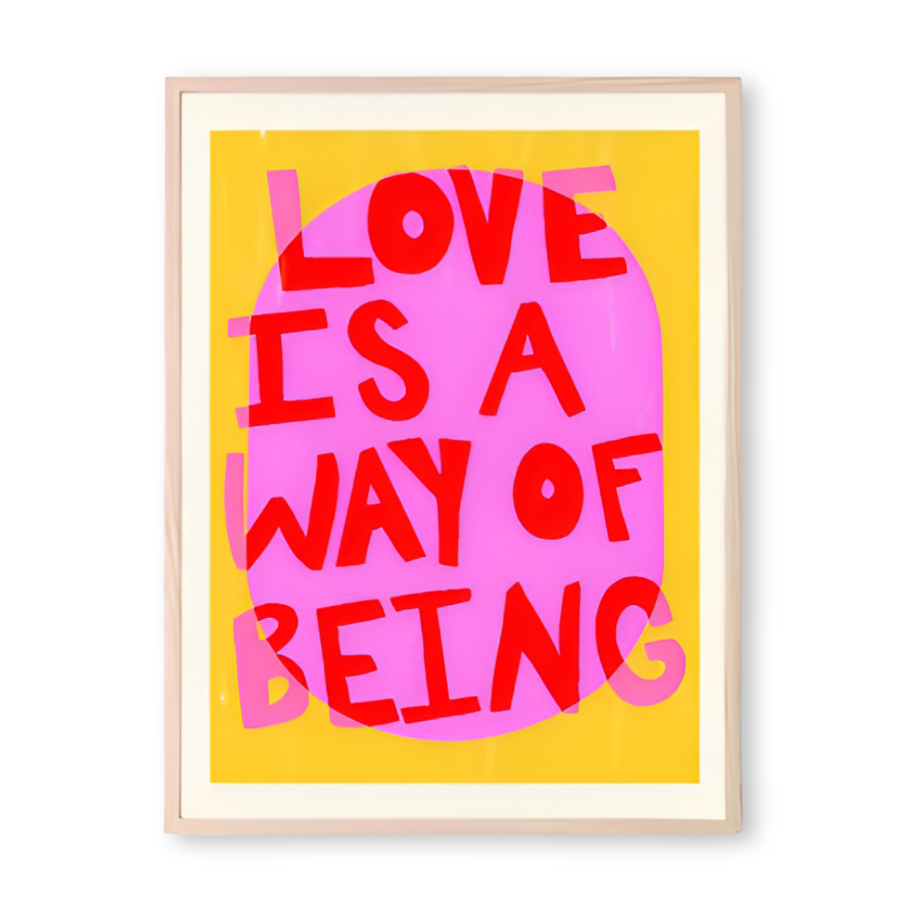 PowerCanvas | Levendige maximalistische canvasprint  Motiverende quote-kunst voor thuis en op kantoor