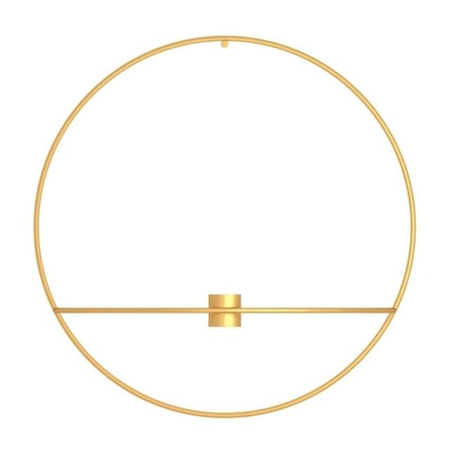 FrameLume | Creatieve metalen wandkaarsenhouder en vaas – moderne woondecoratie