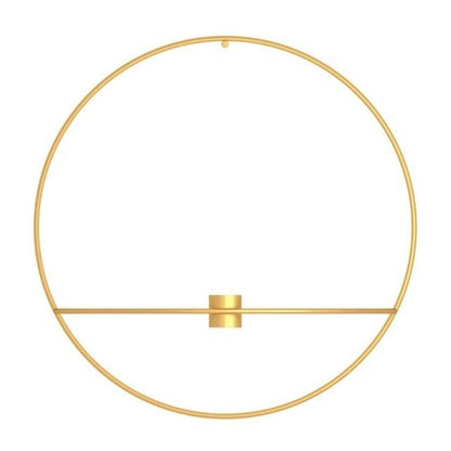 FrameLume | Creatieve metalen wandkaarsenhouder en vaas – moderne woondecoratie