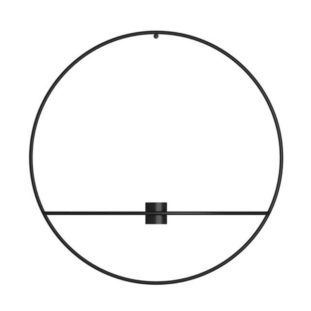 FrameLume | Creatieve metalen wandkaarsenhouder en vaas – moderne woondecoratie