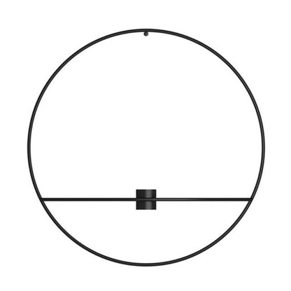 FrameLume | Creatieve metalen wandkaarsenhouder en vaas – moderne woondecoratie