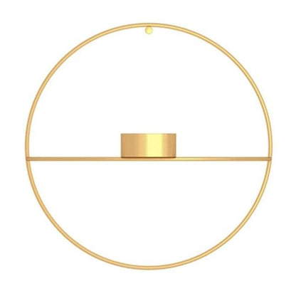 FrameLume | Creatieve metalen wandkaarsenhouder en vaas – moderne woondecoratie