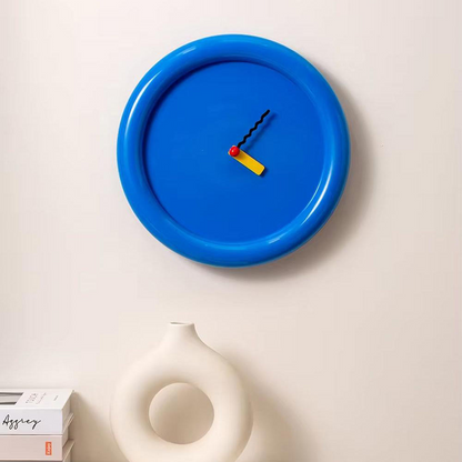 WallTick | Moderne plastic wandklok van 30 cm – Kleurrijke woondecoratie voor huis en woonkamer