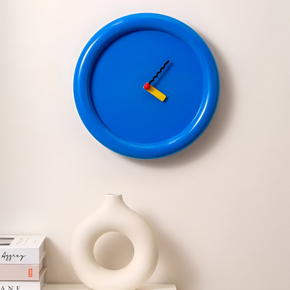 WallTick | Moderne plastic wandklok van 30 cm – Kleurrijke woondecoratie voor huis en woonkamer