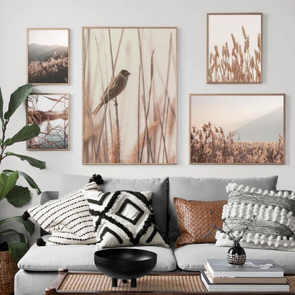 AlpineGlow – Canvas Prints met Adembenemende Bergen en Natuursferen