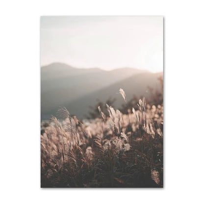 AlpineGlow – Canvas Prints met Adembenemende Bergen en Natuursferen