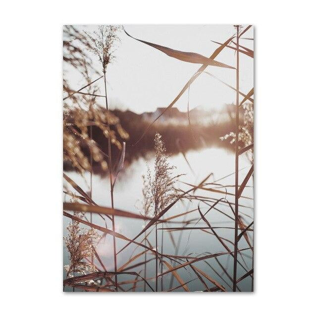 AlpineGlow – Canvas Prints met Adembenemende Bergen en Natuursferen