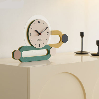 EonClock | 3D lange moderne decoratieve wandklok