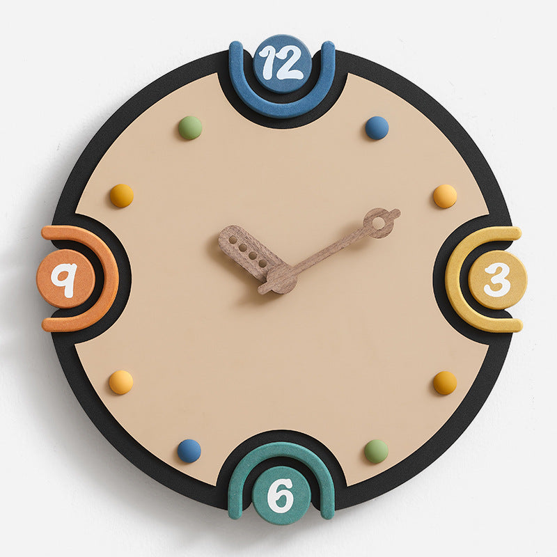 TimeLoom | Minimalistische stille wandklok - Moderne decoratieve klok