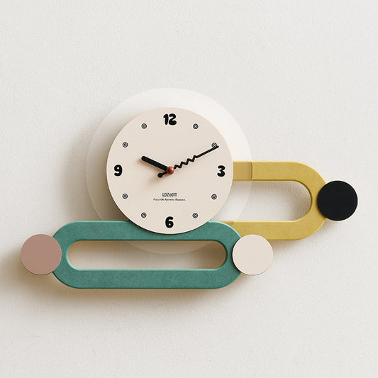 EonClock | 3D lange moderne decoratieve wandklok