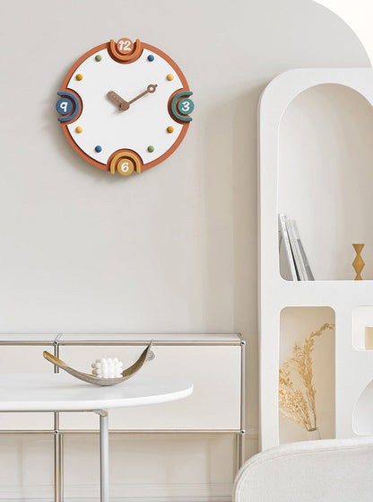 TimeLoom | Minimalistische stille wandklok - Moderne decoratieve klok