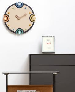 TimeLoom | Minimalistische stille wandklok - Moderne decoratieve klok