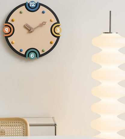 TimeLoom | Minimalistische stille wandklok - Moderne decoratieve klok