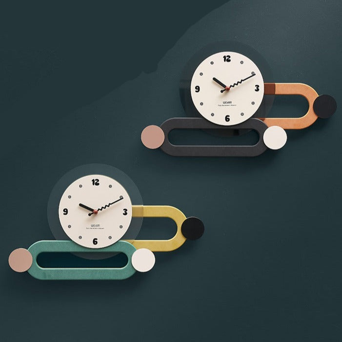 EonClock | 3D lange moderne decoratieve wandklok