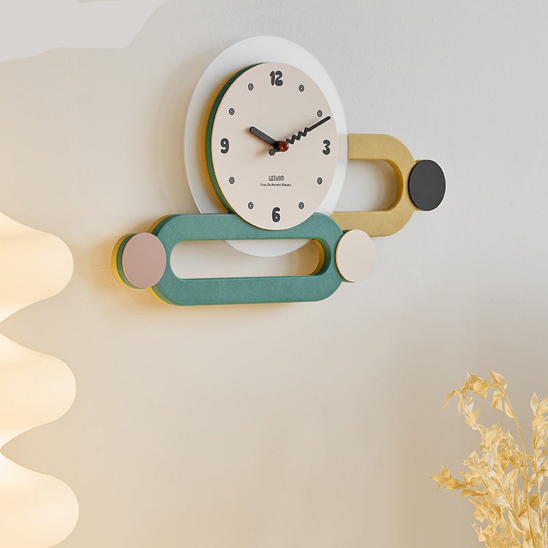 EonClock | 3D lange moderne decoratieve wandklok
