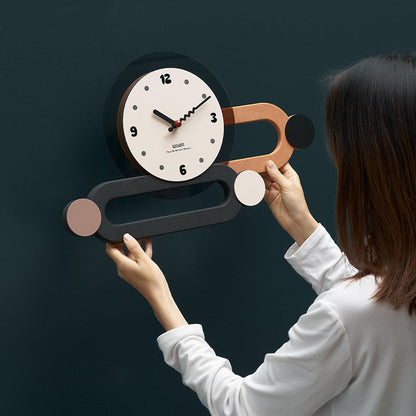 EonClock | 3D lange moderne decoratieve wandklok