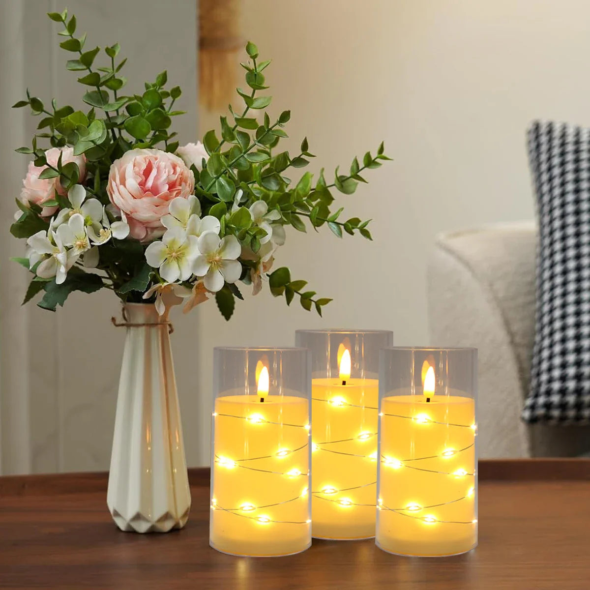FestiveFlame | Elektronische Kaars voor Kerst & Bruiloften