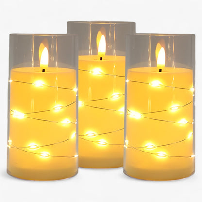 Nina | Elektronische Kaars - Sfeervolle verlichting
