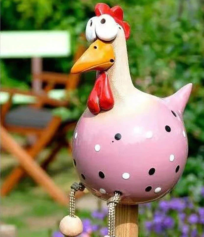 CluckChic | Luxe Grappige Kip Hek Decoratie voor Huis en Tuin
