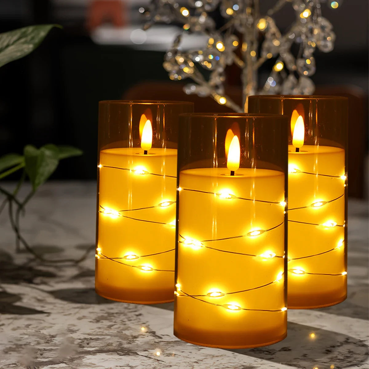 FestiveFlame | Elektronische Kaars voor Kerst & Bruiloften