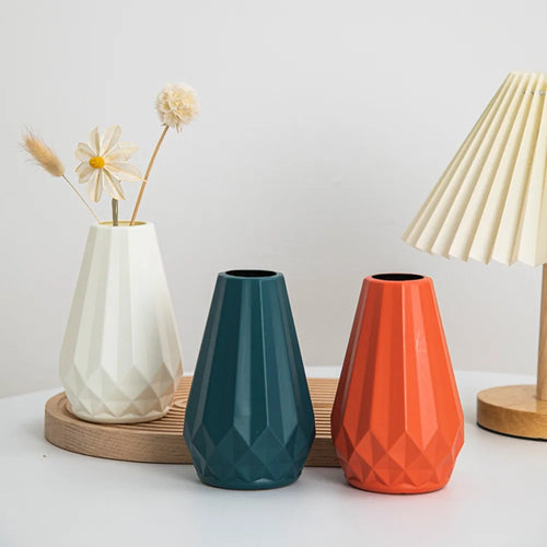 DiamondVase | Noordse Effen Kleur Bloemenpot