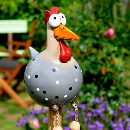 CluckChic | Luxe Grappige Kip Hek Decoratie voor Huis en Tuin
