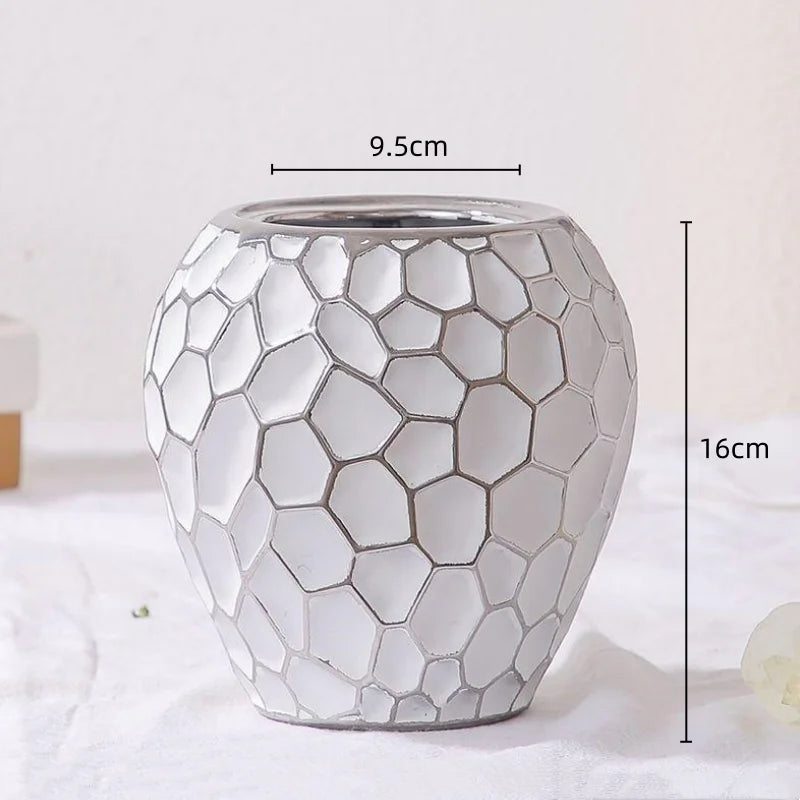 GoldenPattern | Keramische Vaas