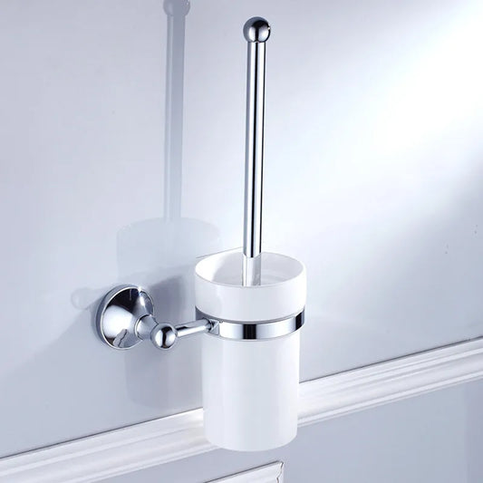 RusticShine | Toiletborstel van keramiek en koper