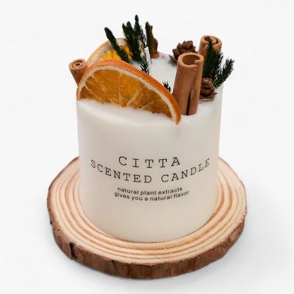 Lelie - Sojawas Geurkaars - Ontspannende Aromatische Decoratie voor Feestdagen en Bruiloften