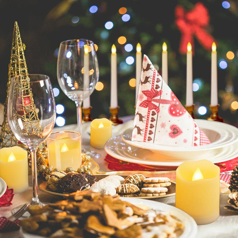 CandleCharm | LED Verlichte Decoratieve Vlamloze Kaars