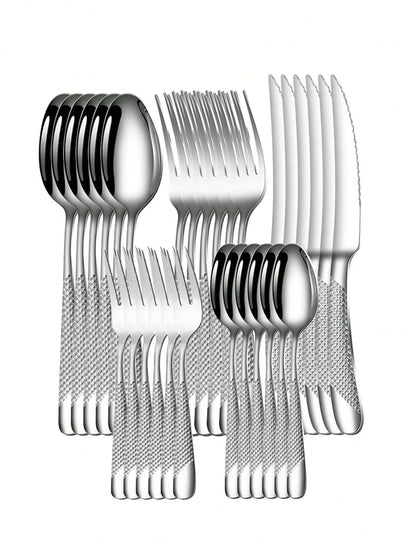 DiamantStijl | Roestvrijstalen Bestek voor Elegante Diner