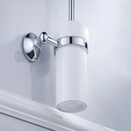 RusticShine | Toiletborstel van keramiek en koper