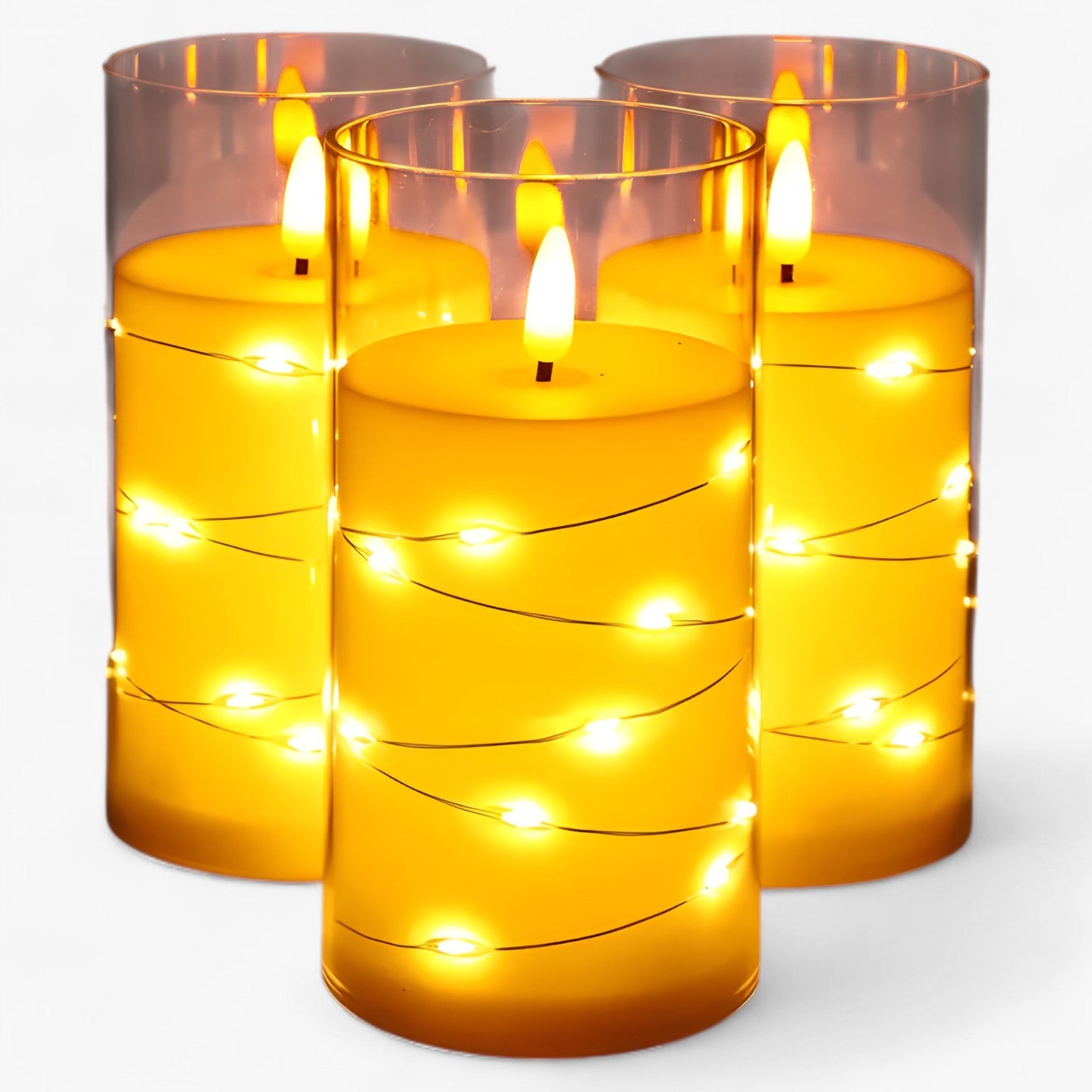 Nina | Elektronische Kaars - Sfeervolle verlichting