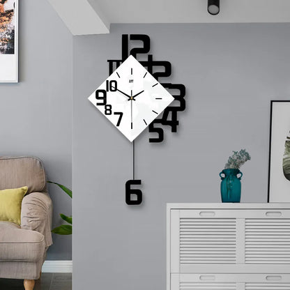 Sculptura | Swingende Quartz Wandklok