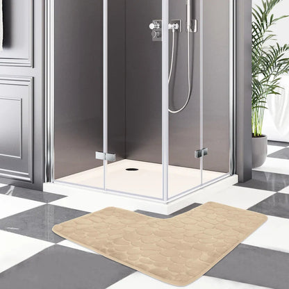 QuickDry | Waterabsorberende L-vorm Badmat